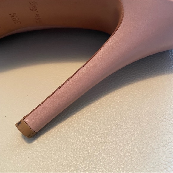 Authentic Louis Vuitton Pink Patent LeatherOh really! Peep Toe Pumps  Size38.5 - Picture 14 of 17